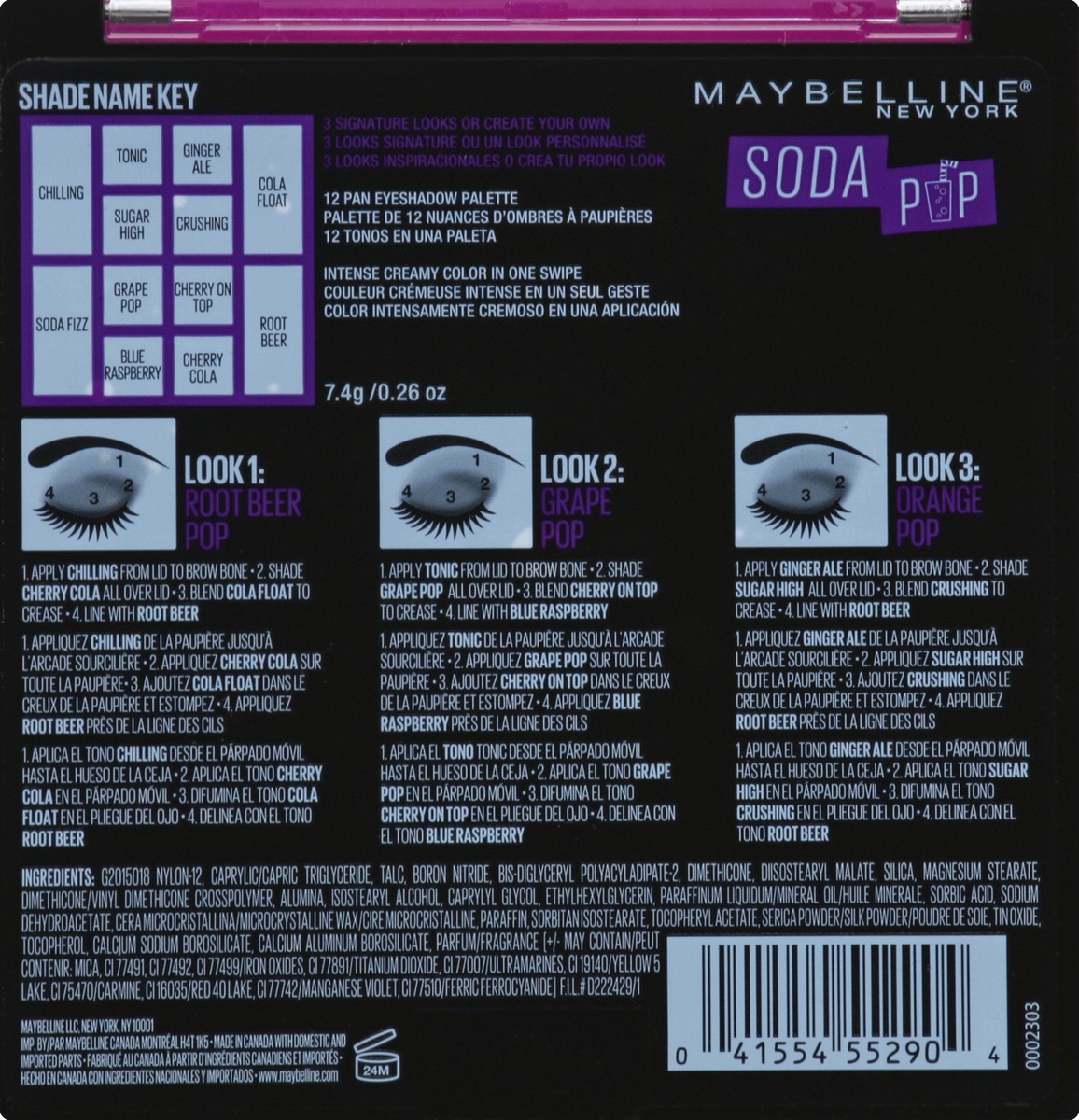 slide 8 of 8, Maybelline Eyeshadow 0.26 oz, 0.26 oz