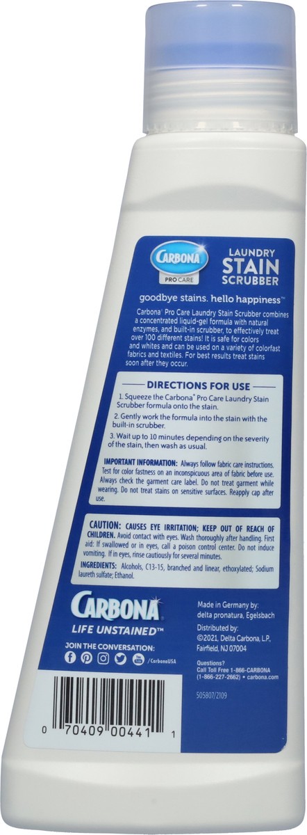 slide 7 of 9, Carbona Carbana Laundry Stain Scrubber, 8.4 oz