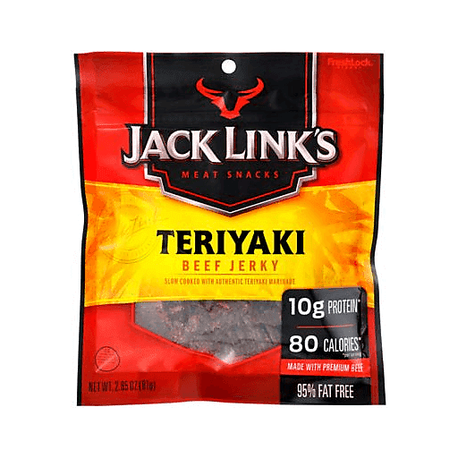 slide 1 of 1, Jack Link's Teriyaki Jerky, 2.85 oz