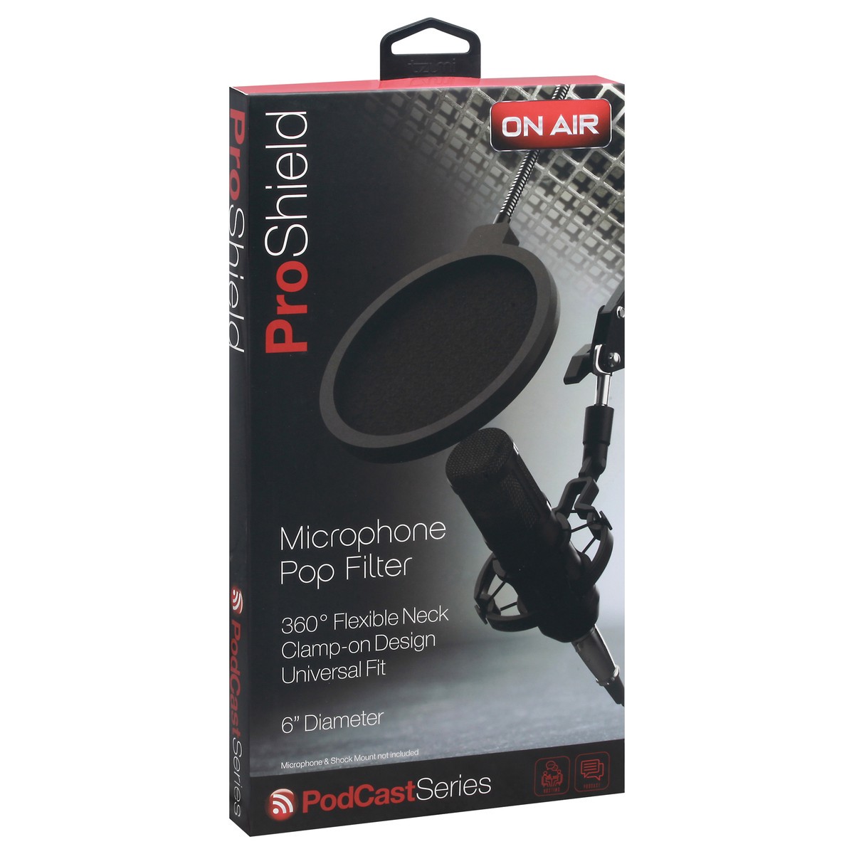 slide 9 of 10, Tzumi ProShield 6 Inch Diameter Microphone Pop Filter 1 ea, 1 ct