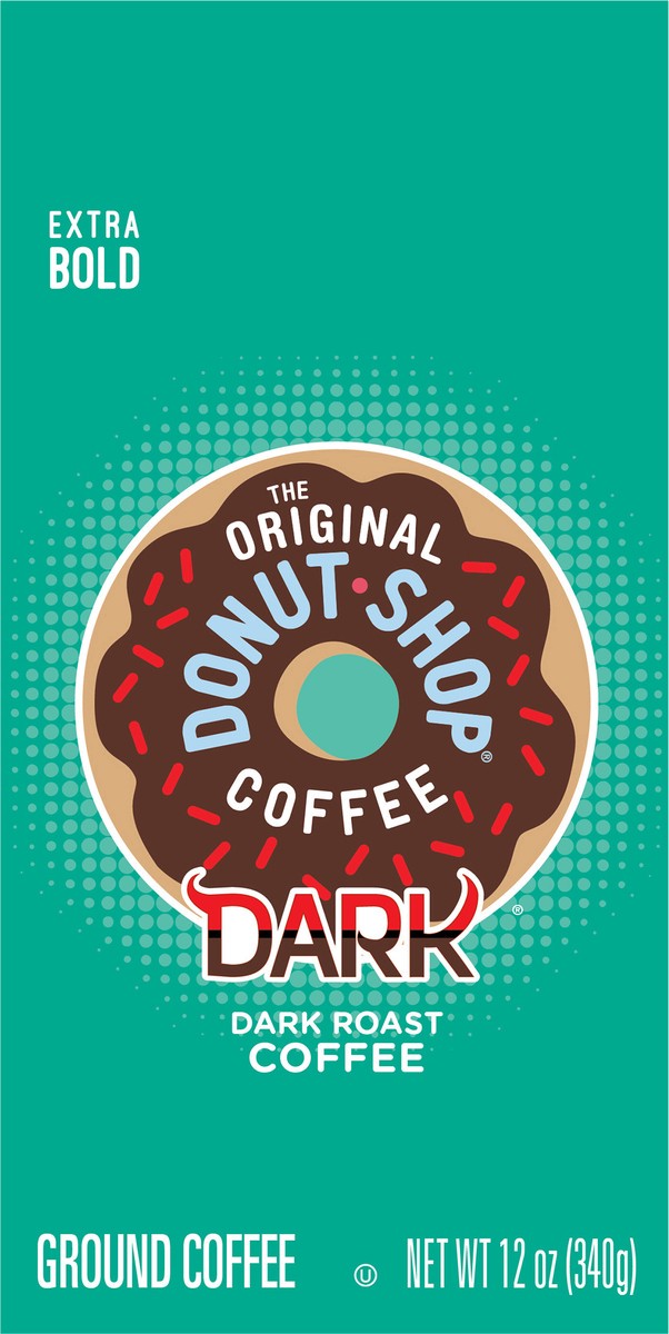 slide 5 of 11, Donut Shop The Original Donut Shop Coffee, Dark, Dark Roast, Ground Coffee, 12 oz Bag, 12 oz
