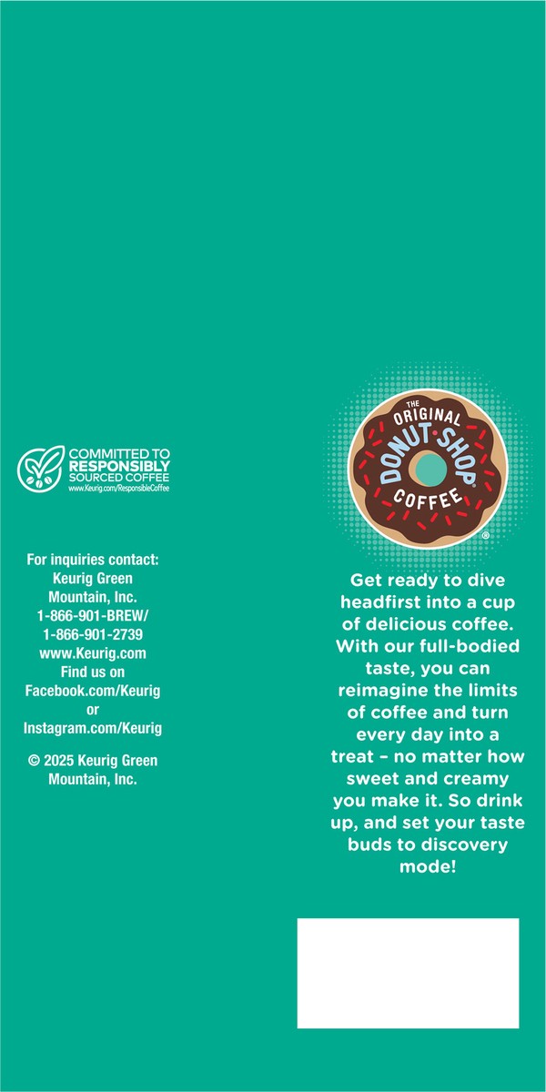 slide 7 of 11, Donut Shop The Original Donut Shop Coffee, Dark, Dark Roast, Ground Coffee, 12 oz Bag, 12 oz