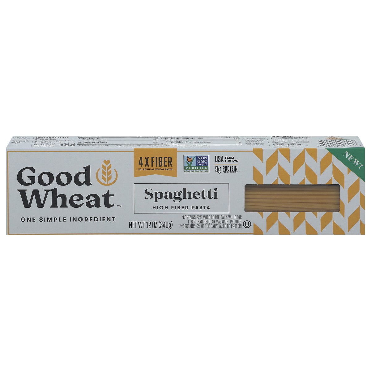 slide 1 of 14, GoodWheat Spaghetti 12 oz, 12 oz