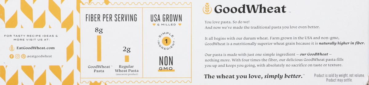 slide 2 of 14, GoodWheat Spaghetti 12 oz, 12 oz