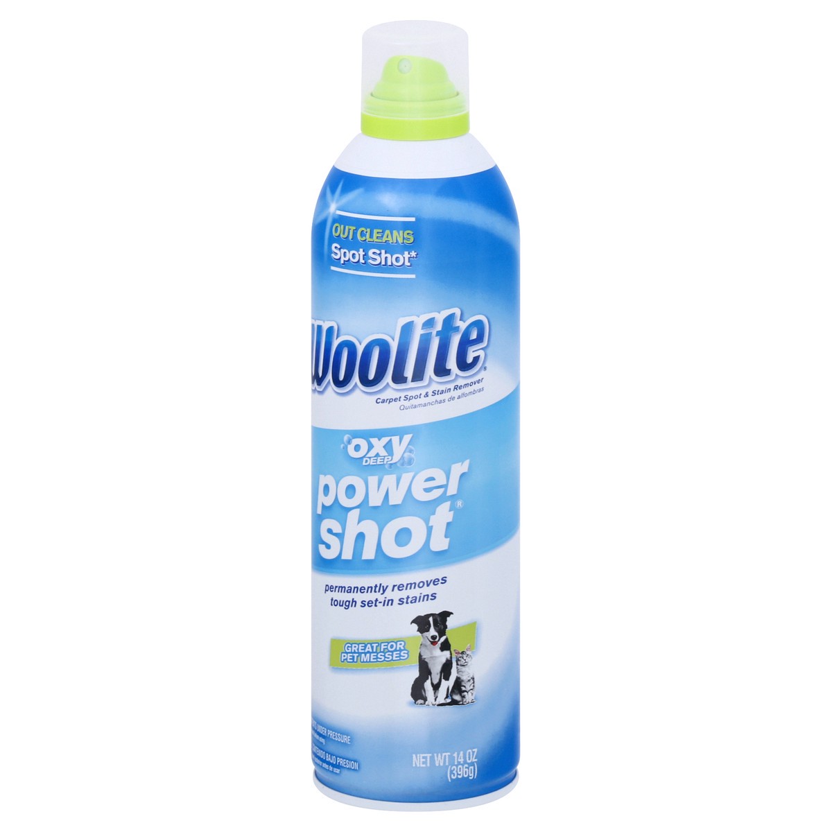 slide 4 of 10, Woolite Oxy Deep Power Shot Carpet Spot & Stain Remover 14 oz, 14 oz