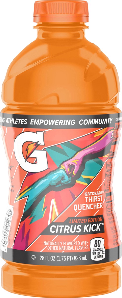 slide 3 of 3, Gatorade Thirst Quencher Citrus Kick 28 Fl Oz, 28 fl oz