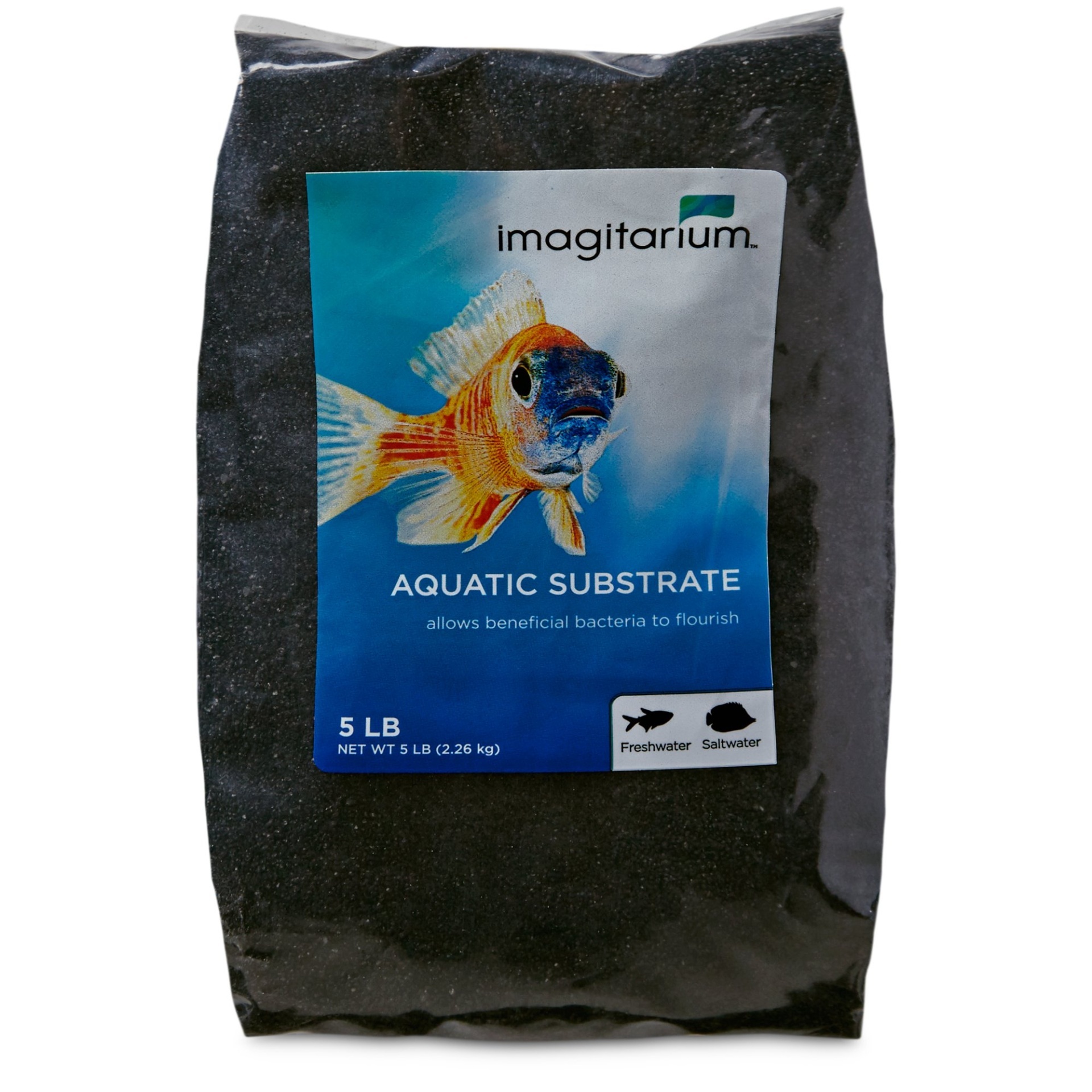 slide 1 of 1, Imagitarium Black Aquarium Sand, 5 lb