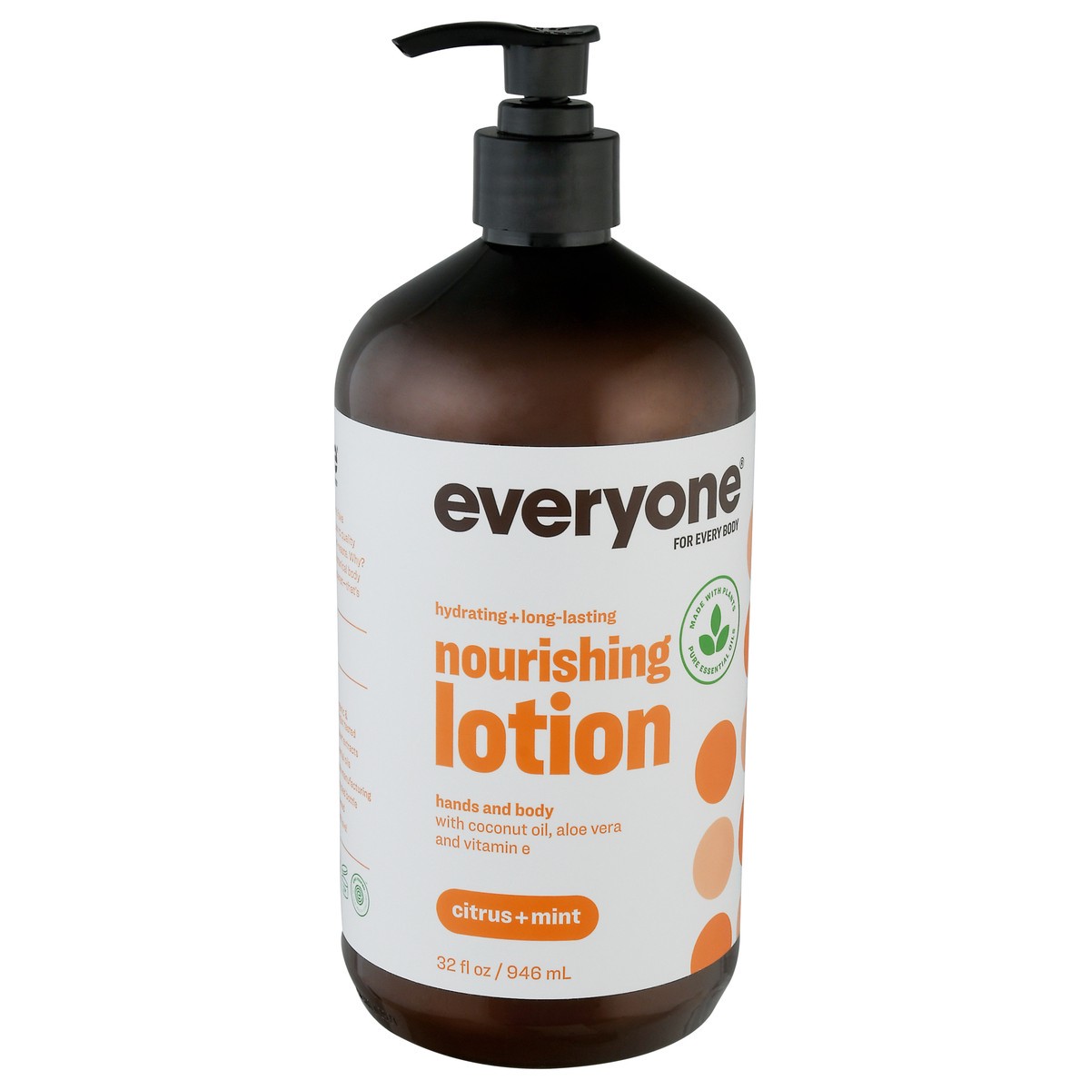 slide 2 of 9, EO Everyone Citrus & Mint Nourishing Lotion, 32 oz