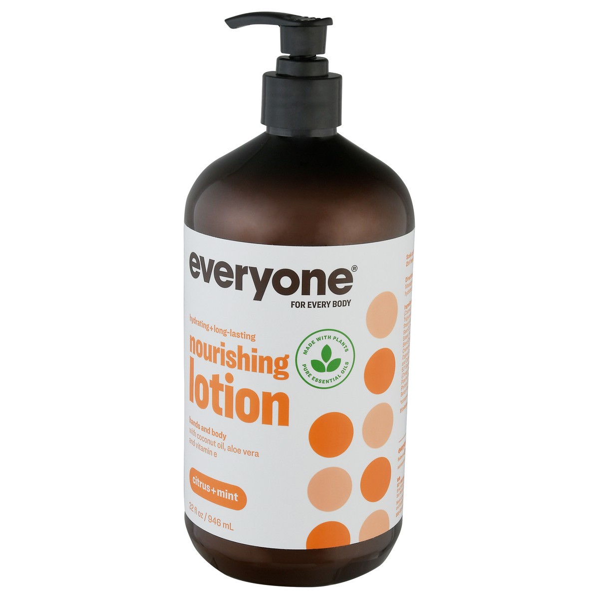 slide 3 of 9, EO Everyone Citrus & Mint Nourishing Lotion, 32 oz