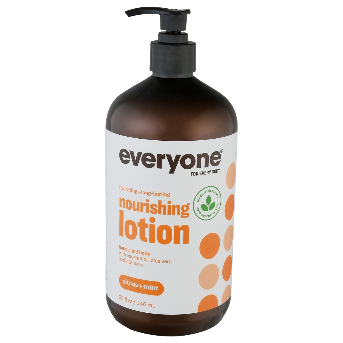 slide 1 of 9, EO Everyone Citrus & Mint Nourishing Lotion, 32 oz