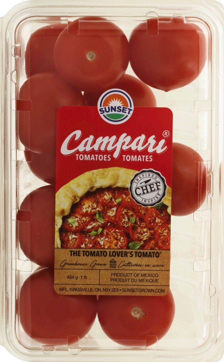 slide 4 of 4, SUNSET Campari Tomatoes, 16 oz