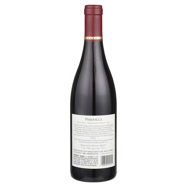 slide 2 of 5, Parducci Wine Cellars Pinot Noir 750 ml, 750 ml