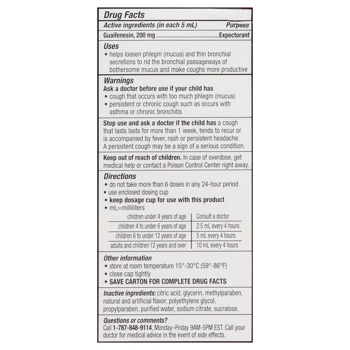 slide 8 of 15, Giltuss Ex Expectorant Children 4 O, 1 ct