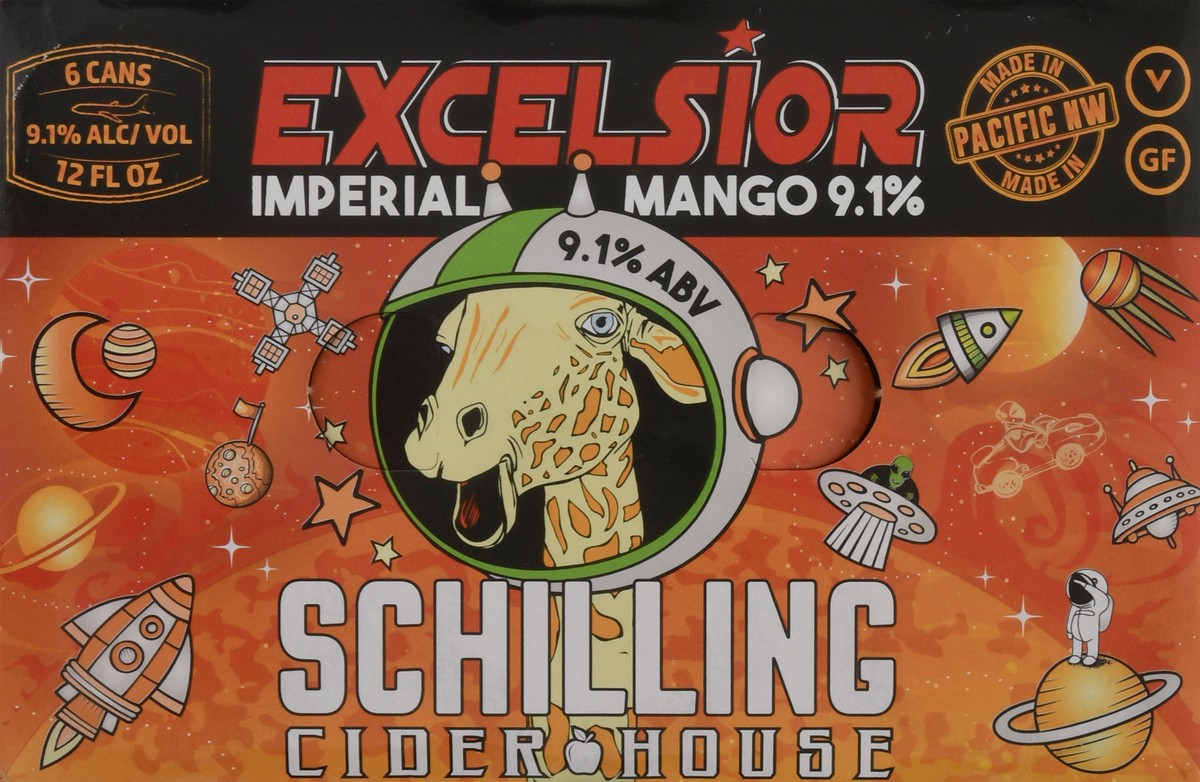 slide 3 of 8, Excelsior Imperial Mango 9.1% Beer 6 - 12 fl oz Cans, 6 ct; 12 oz