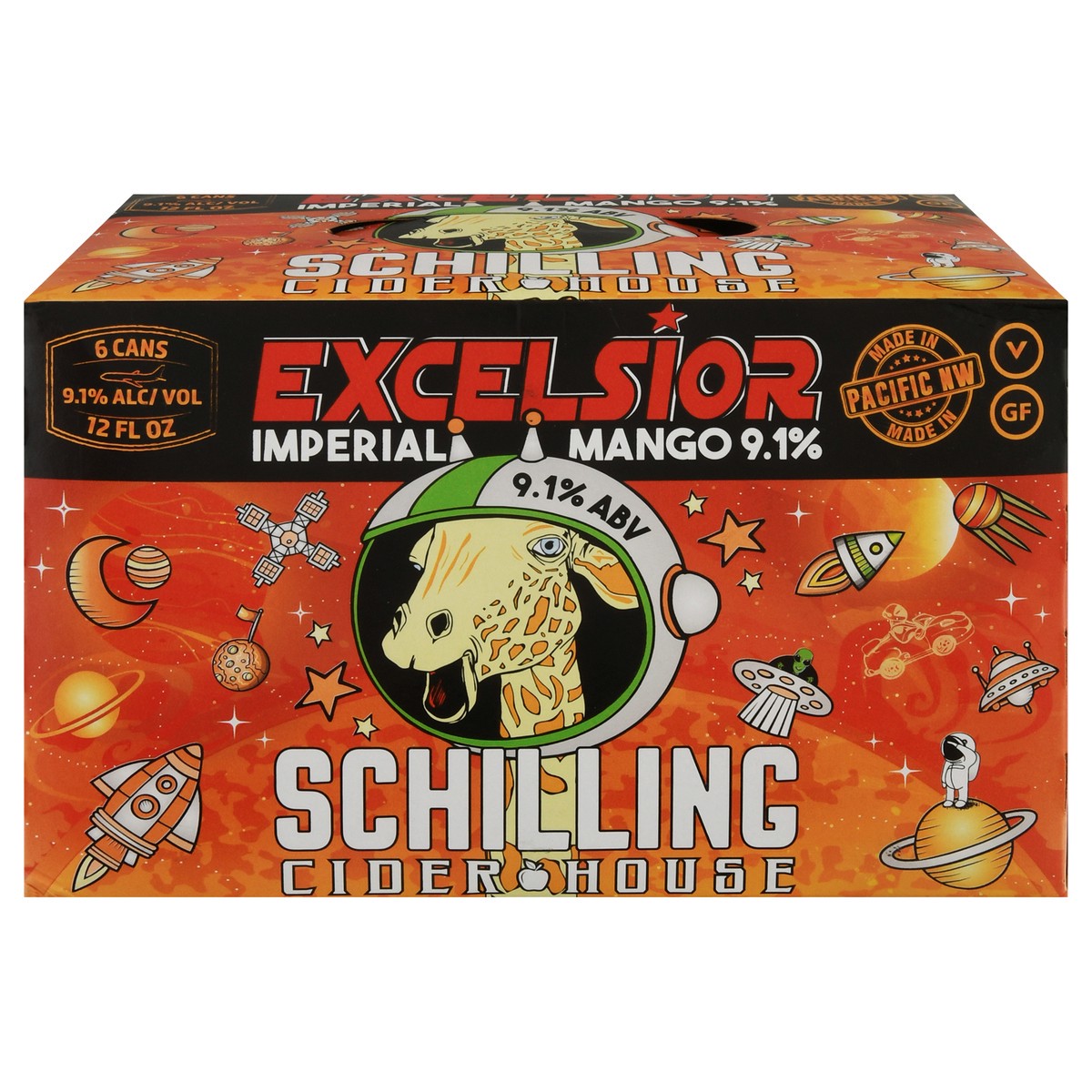 Schilling Cider House Excelsior Imperial Mango Cider 72 fl oz Shipt