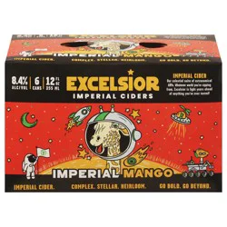 Excelsior Mango Imperial Cider 6 - 12 fl oz Cans