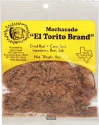 El Torito Machacado Dried Beef 2 oz Bag