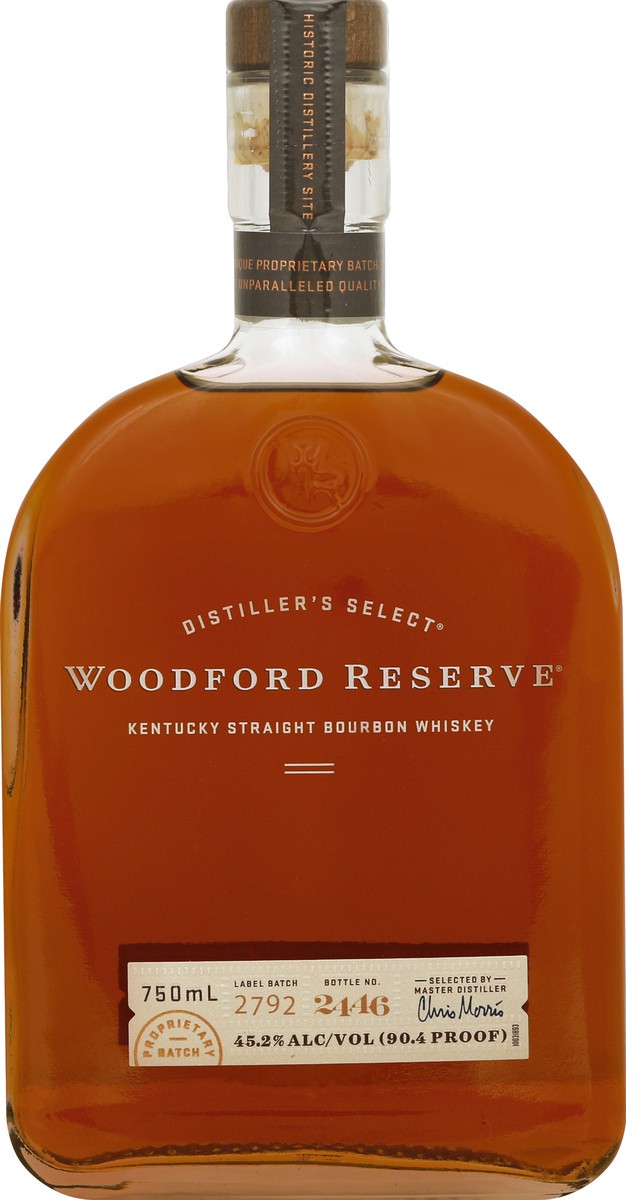 slide 1 of 2, Woodford Reserve Bourbon 750 ml, 750 ml