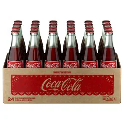 Coca-Cola Mexico Glass Bottles, 355 mL, 24 Pack