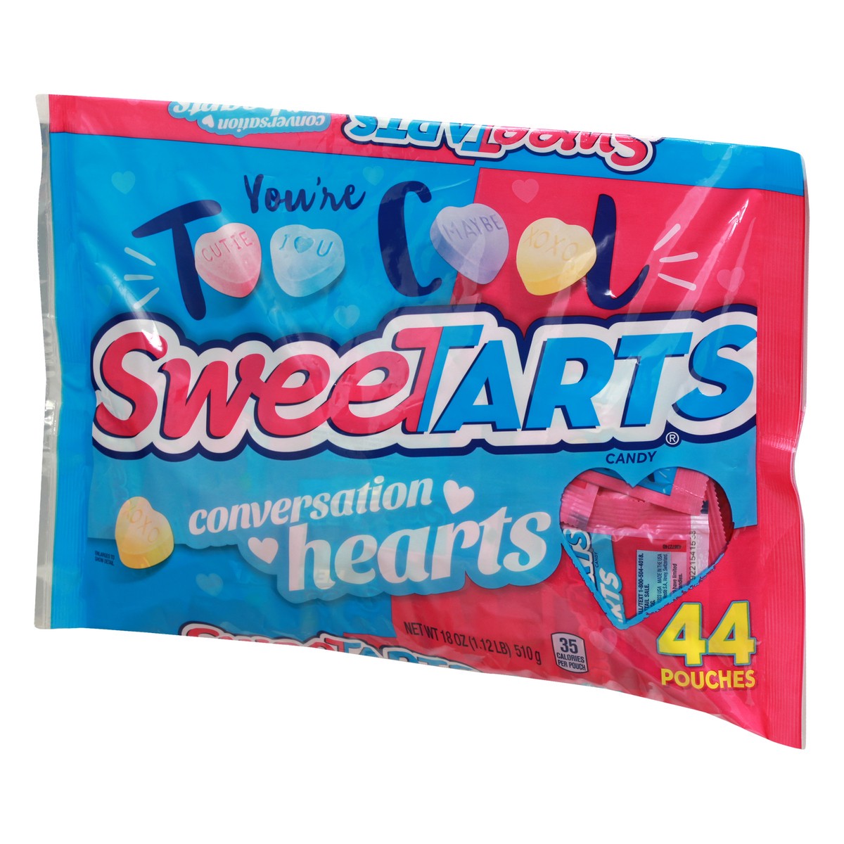 slide 9 of 13, SweeTARTS Conversation Hearts 44 ea, 44 ct