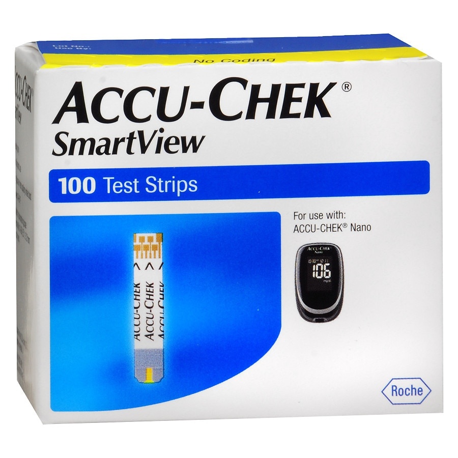 slide 1 of 1, Accu-Chek SmartView Test Strips, 100 ct