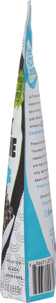 slide 6 of 13, The Good Bean Sea Salt Black Edamame 4 oz, 4 oz