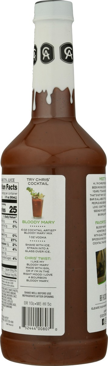 slide 10 of 13, Cocktail Artist Premium Mix Bloody Mary - 33.8 fl oz, 33.8 fl oz