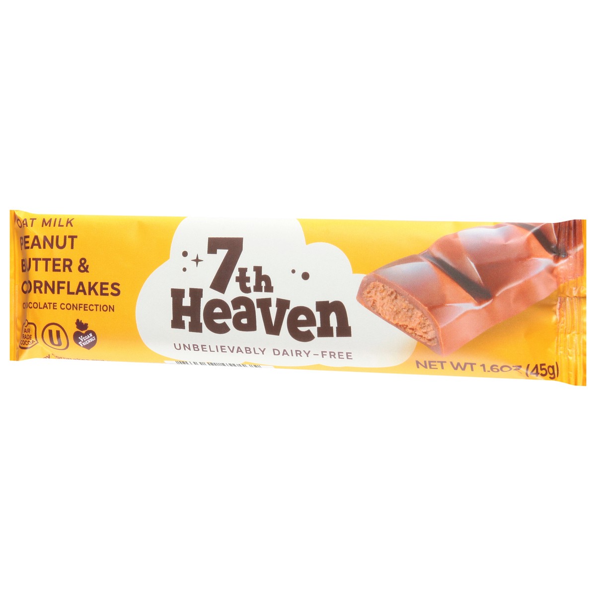 slide 3 of 13, 7th Heaven Oat Milk Peanut Butter & Cornflakes Chocolate Confection 1.6 oz, 1.6 oz