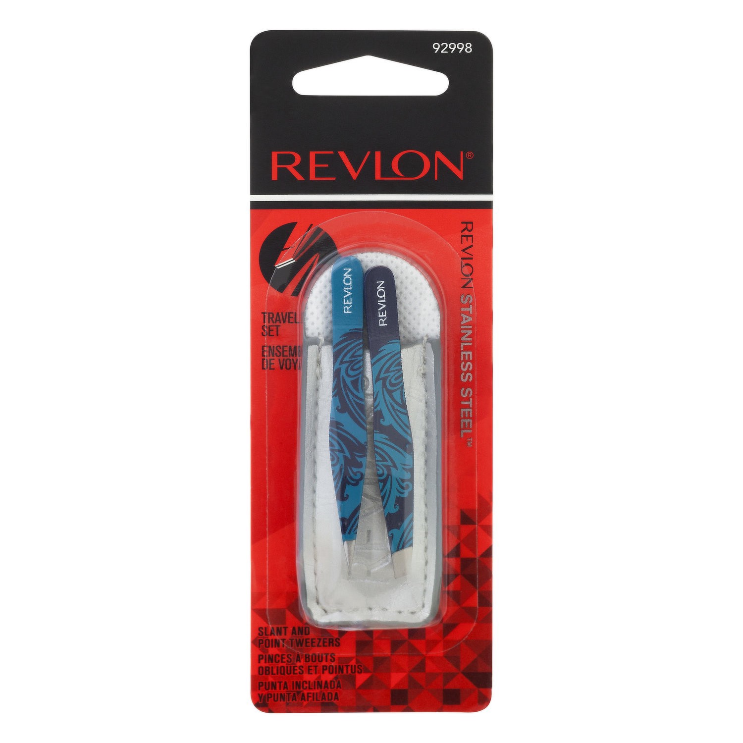 slide 1 of 2, Revlon Mini Tweezer Set To Go, 1 ct