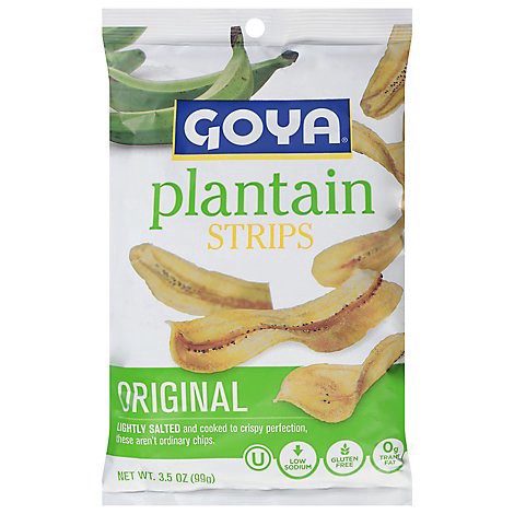 slide 1 of 1, Goya Plantain Strips - 4 Oz, 4 oz