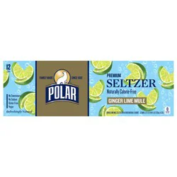 Polar Seltzer - 12pk 12oz - Ginger Lime Mule