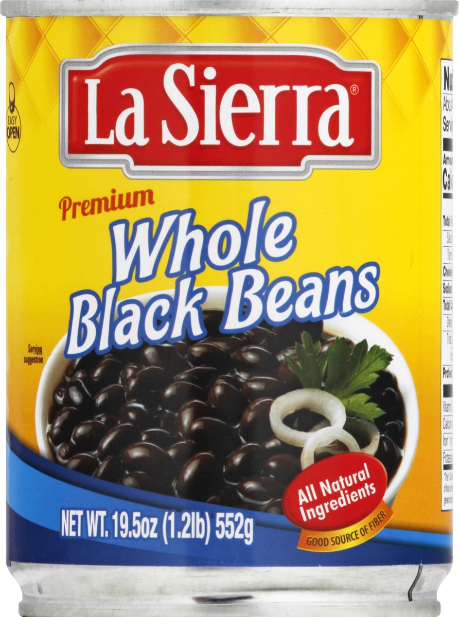 slide 1 of 13, La Sierra Premium Whole Black Beans 19.5 oz, 19.5 oz