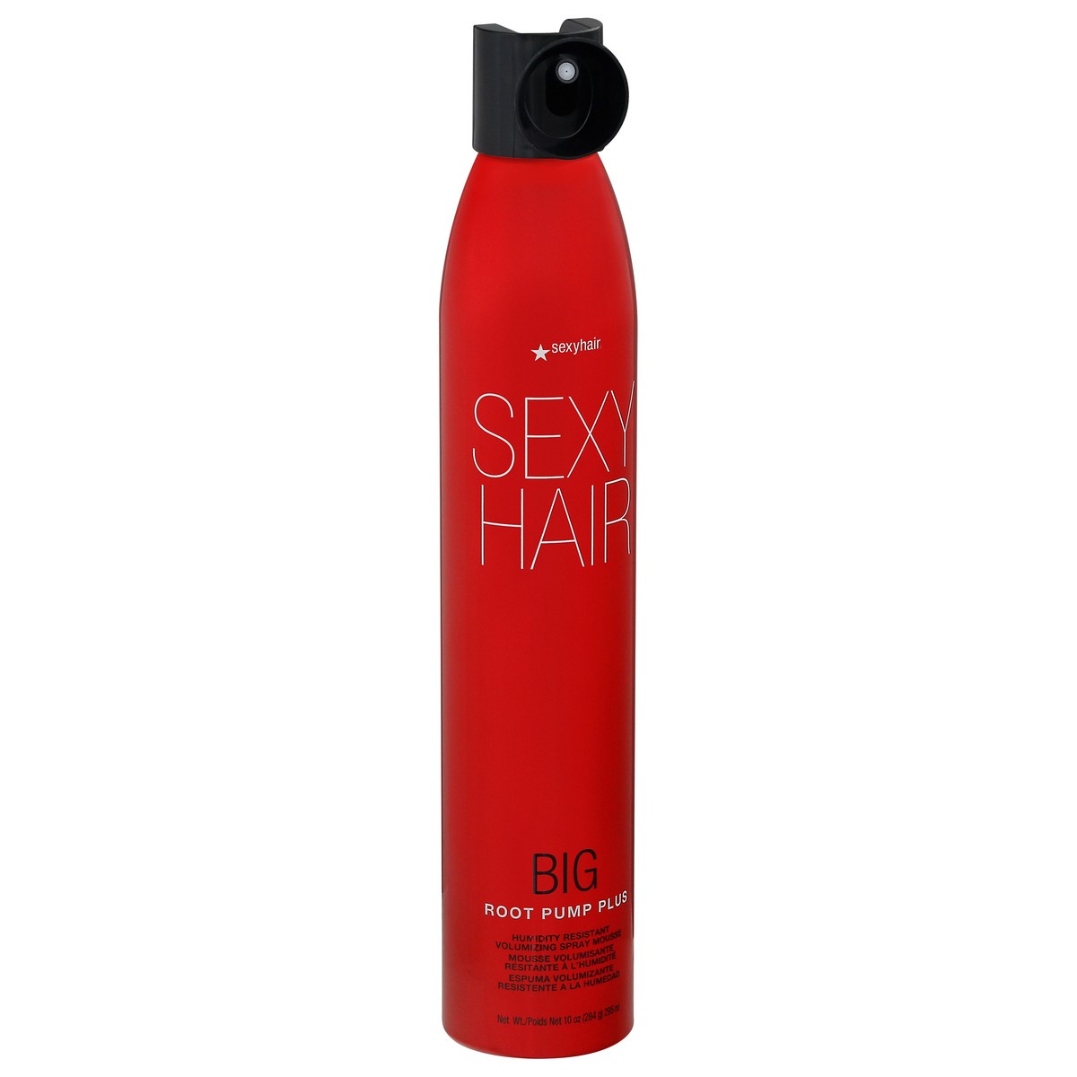 slide 3 of 9, Sexy Hair Big Root Pump Plus Volumizing Spray Mousse 10 oz, 10 oz