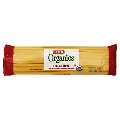 slide 1 of 1, H-E-B Organics Linguine, 16 oz