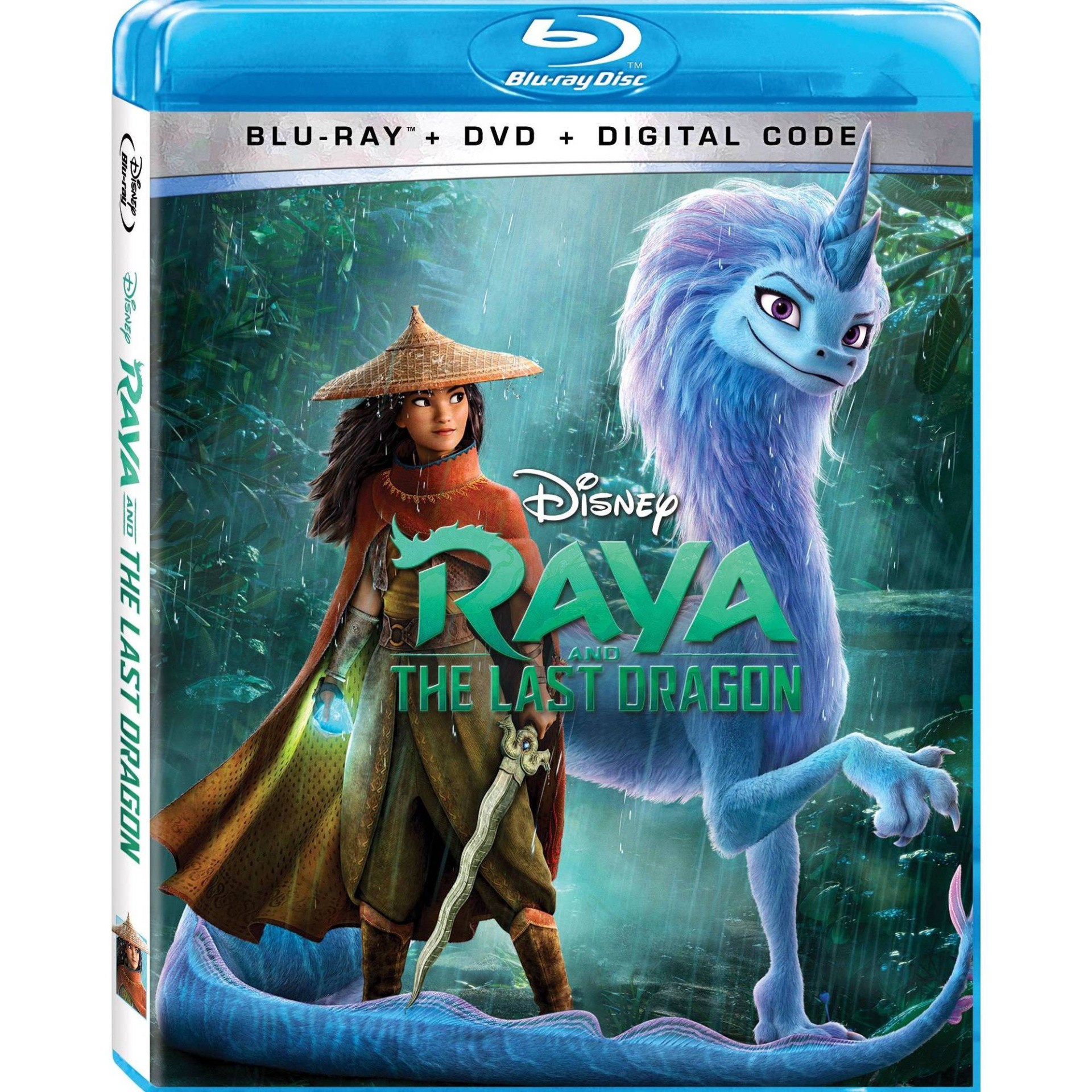 slide 1 of 2, Disney Raya and the Last Dragon (Blu-ray + DVD + Digital), 1 ct