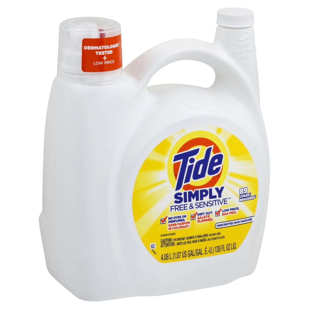 slide 1 of 1, Tide Detergent 138 oz, 138 oz