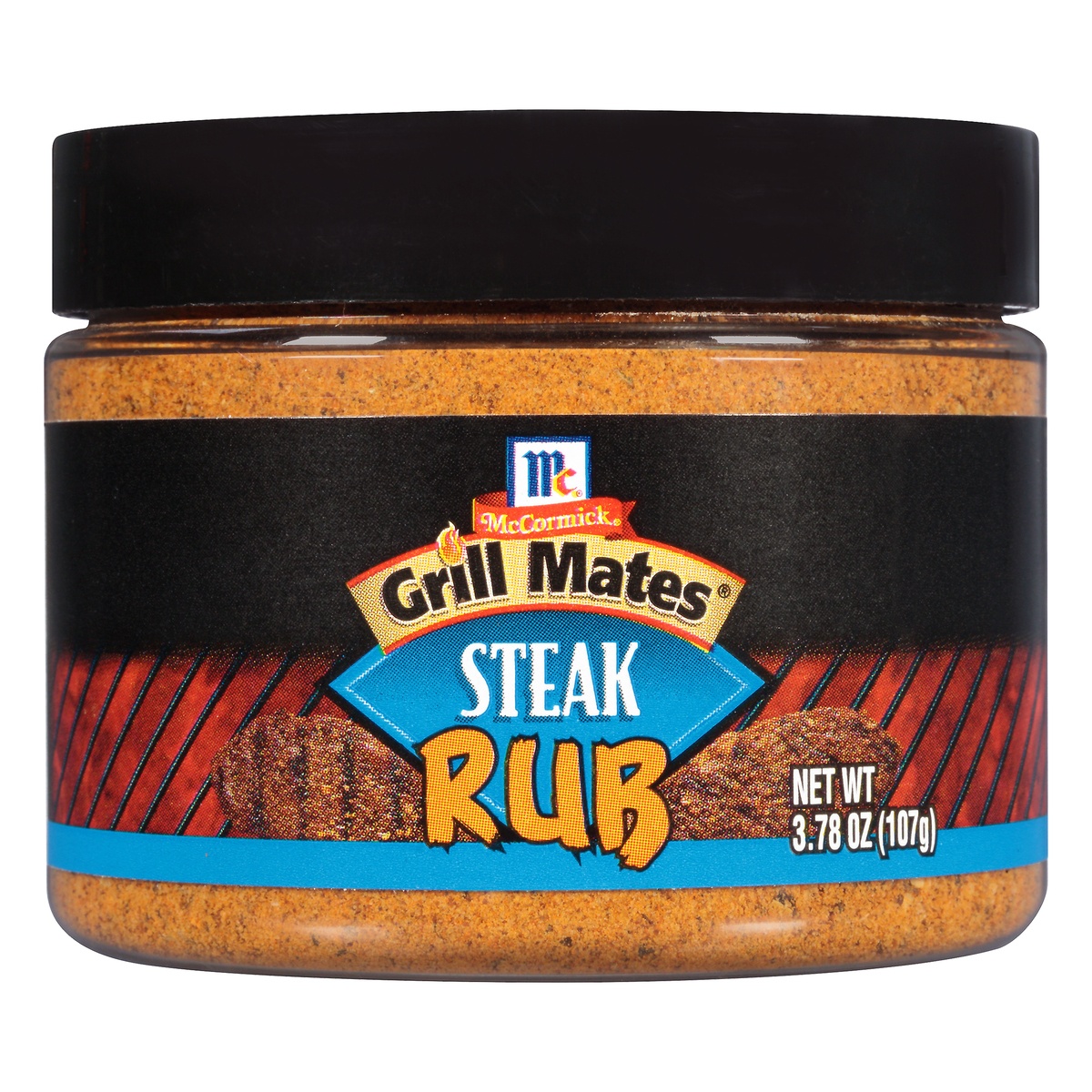 slide 1 of 1, McCormick Grill Mates Steak Rub, 3.78 oz