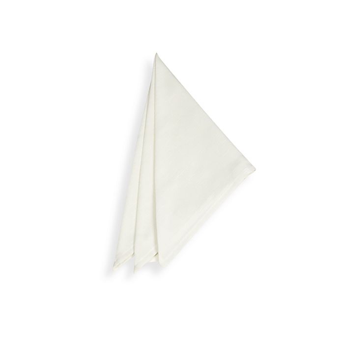 slide 1 of 1, Basics Solid Napkins - Cream, 4 ct