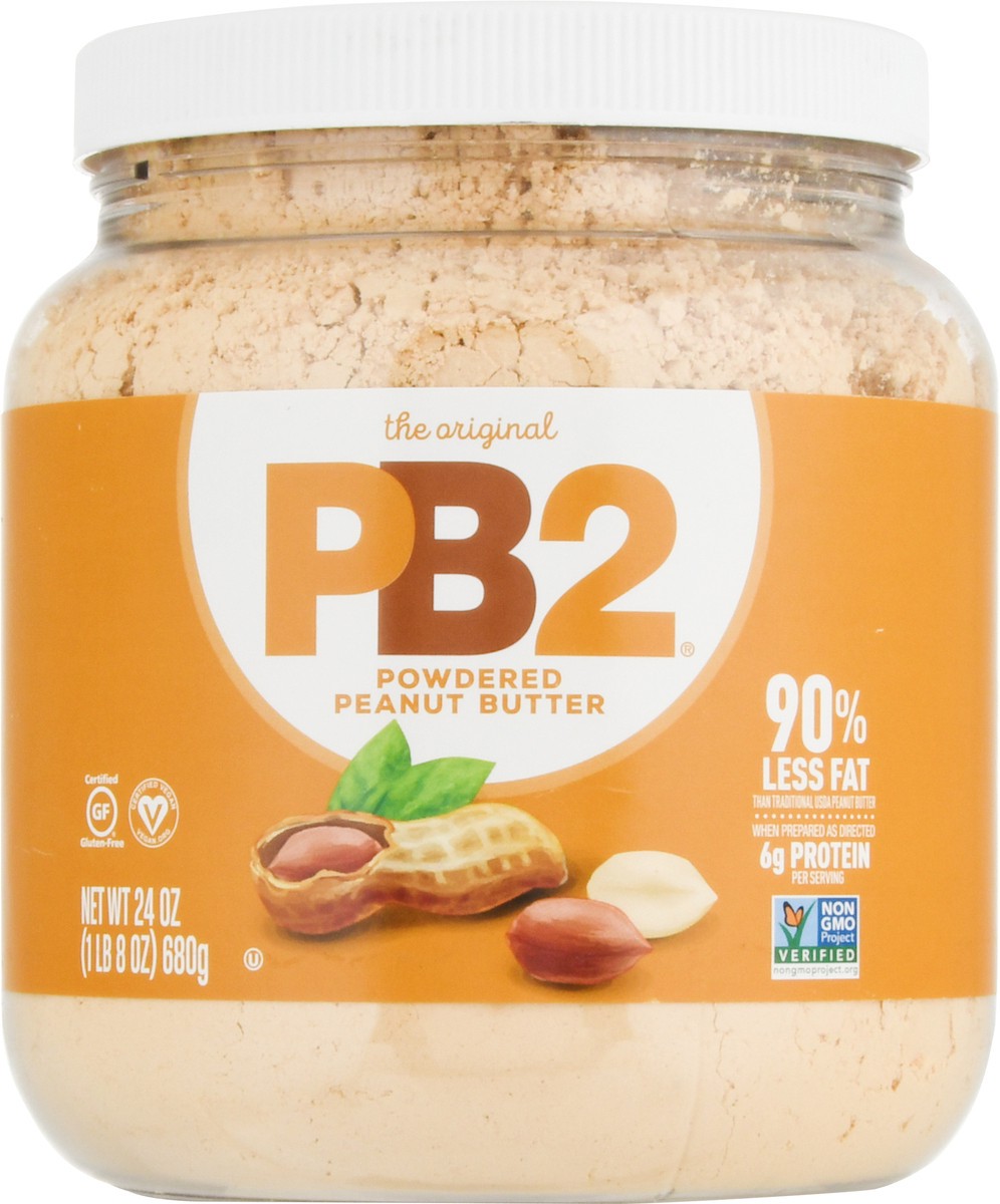 slide 3 of 9, PB2 Powdered Original Peanut Butter 24 oz, 24 oz