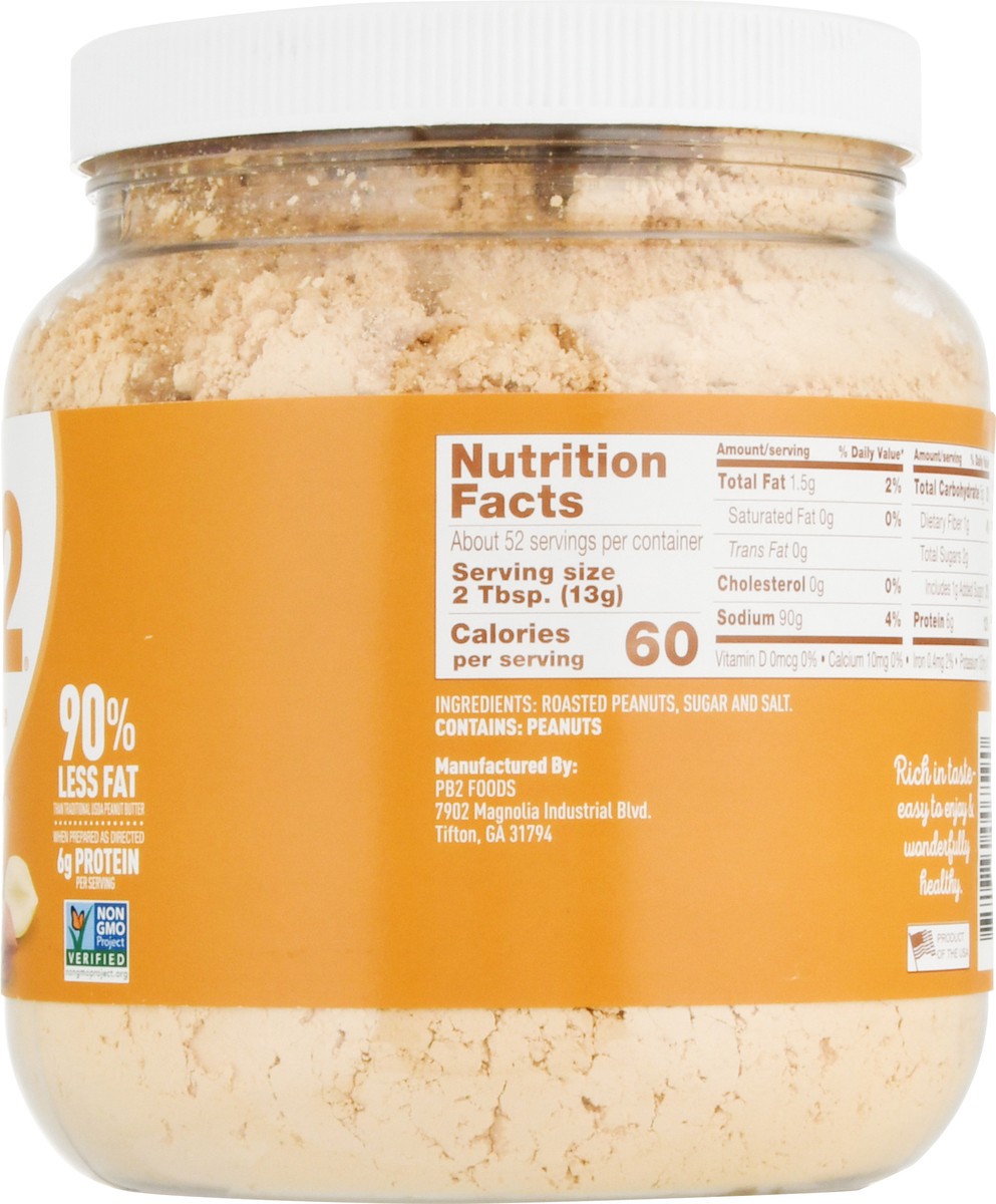 slide 4 of 9, PB2 Powdered Original Peanut Butter 24 oz, 24 oz