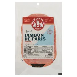 Three Little Pigs Jambon De Paris Uncured Ham 6 oz