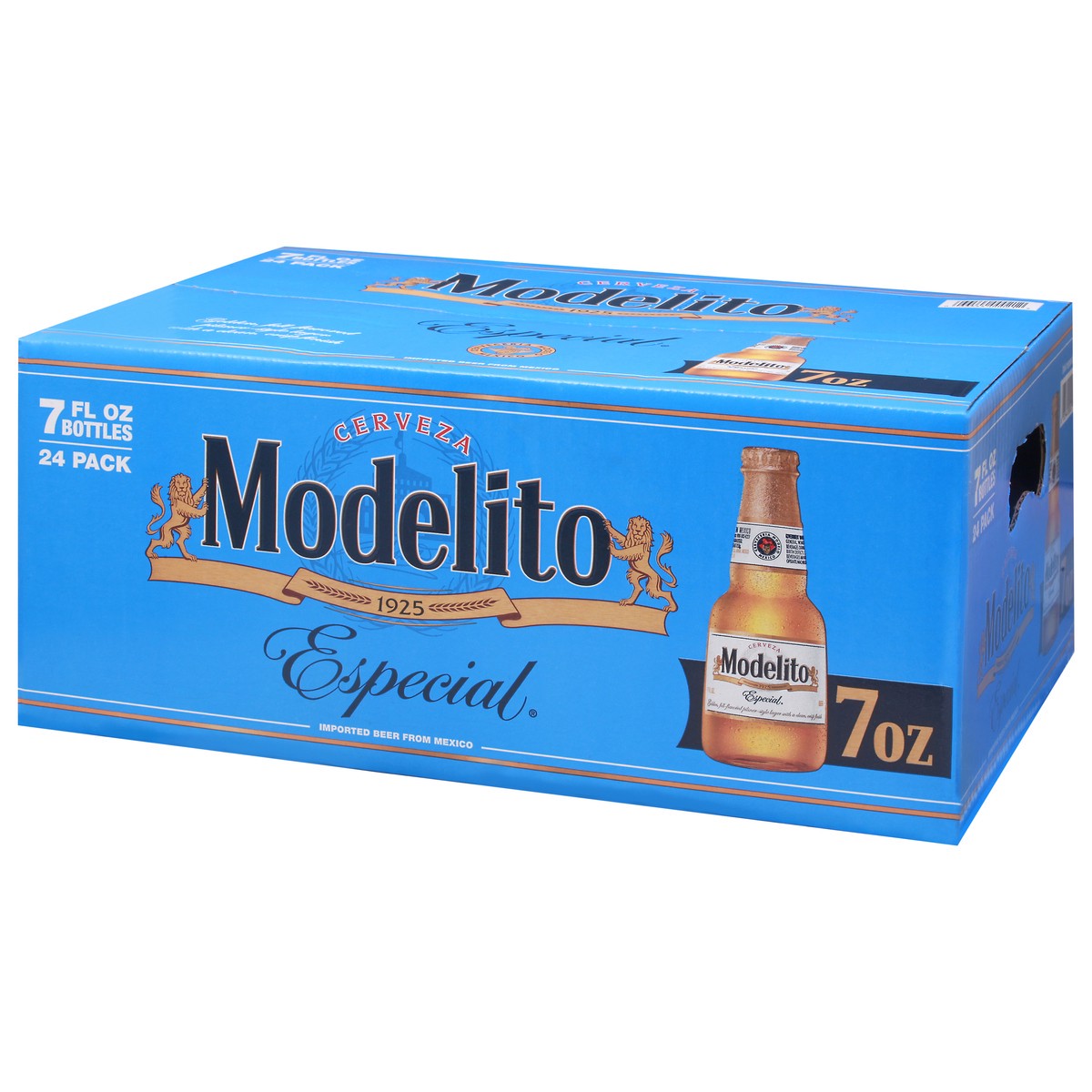 slide 3 of 9, Modelo Especial Modelito Mexican Lager Beer, 24 ct; 7 oz