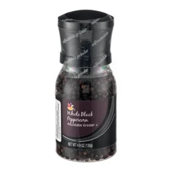 Giant Whole Black Peppercorn Adjustable Grinder