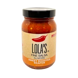 Lola's Sweet Roasted Reaper Fine Salsa 16 fl oz