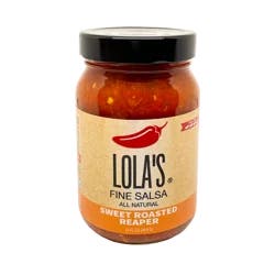 Lola's Sweet Roasted Reaper Fine Salsa 16 fl oz
