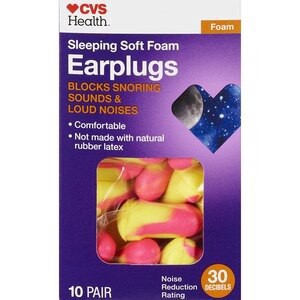 slide 1 of 1, CVS Health Sleeping Soft Foam Earplugs, 10 Pair, 1 ct