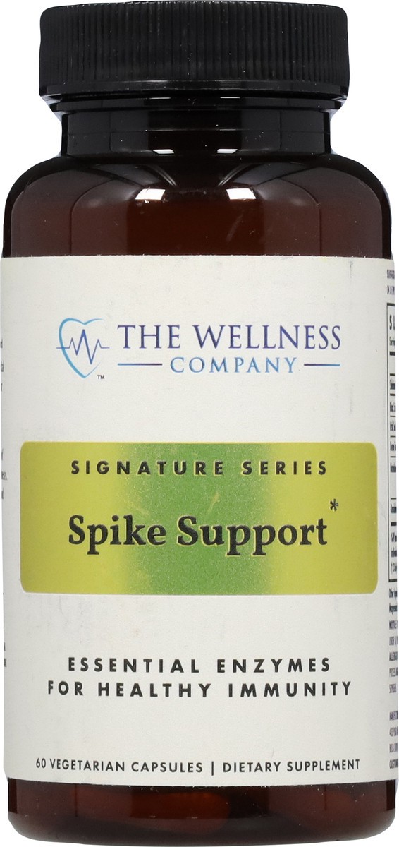 slide 3 of 15, The Wellness Company Spike Support 60 Vegetarian Capsules, 60 ct