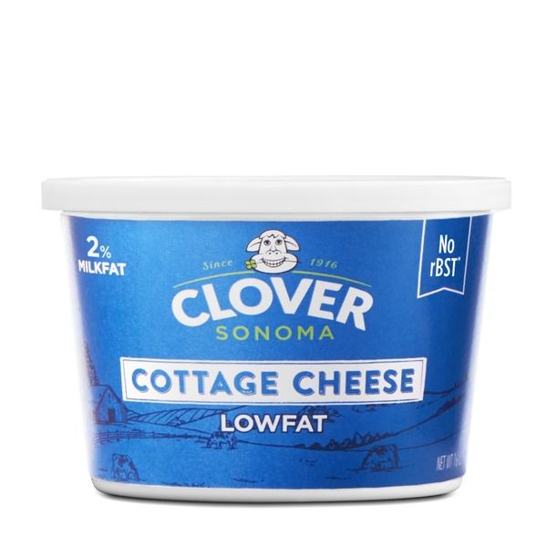 slide 1 of 3, Clover Cottage Cheese 32 oz, 32 oz