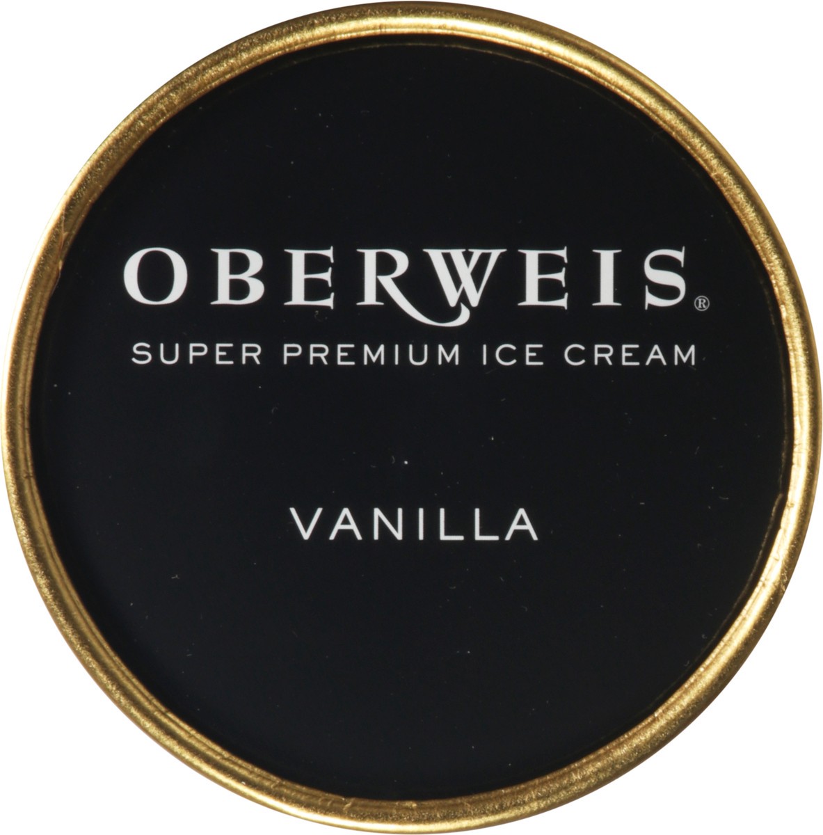 slide 9 of 13, Oberweis Super Premium Ice Cream Vanilla, 16 oz