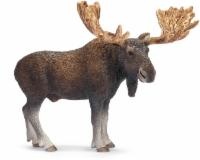 slide 1 of 1, Schleich Bull Moose Figure, 1 ct